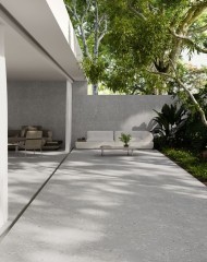 Cannes Terrazzo Grigio Satin